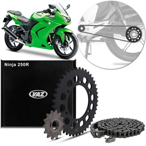 Kit Relação Transmissão Com Retentor Ninja 250r