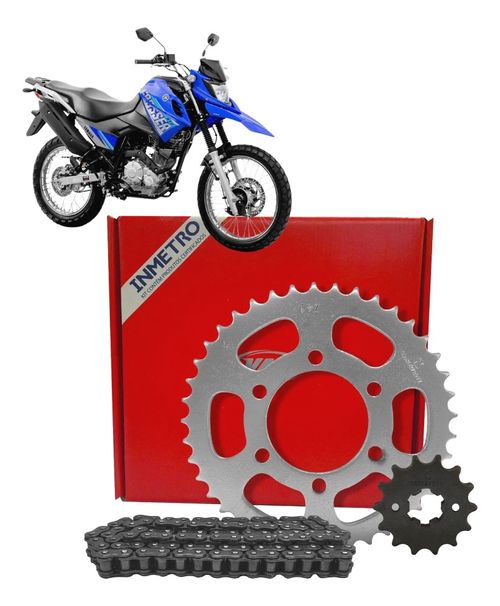 Kit Relação Completo Sem Retentor Yamaha Xtz 150 Crosser