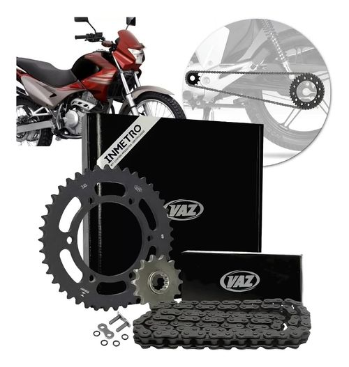 Kit Relação Transmissão Com Retentor Honda Nx Falcon 400
