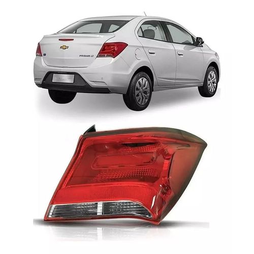 Lanterna Traseira Lado Direito Prisma LT/LTZ 2017 até 2019 e Onix Plus Joy 2019 em Diante