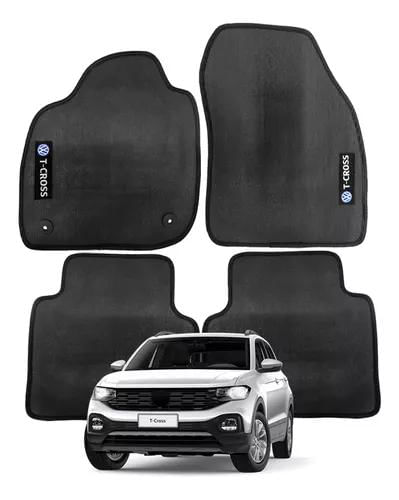 Jogo Tapete Borracha Volkswagen T-cross 2020 2021