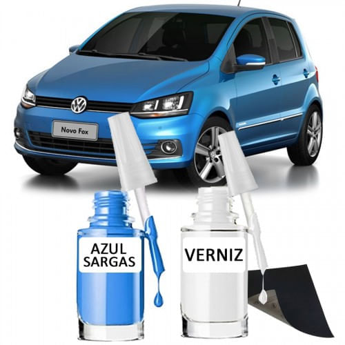 Tira Risco - Volkswagen Azul Acqua + Verniz 15ml