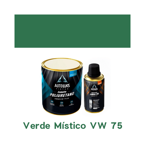 Tinta Automotiva Pu Verde Mistico Vw 75 0,8l
