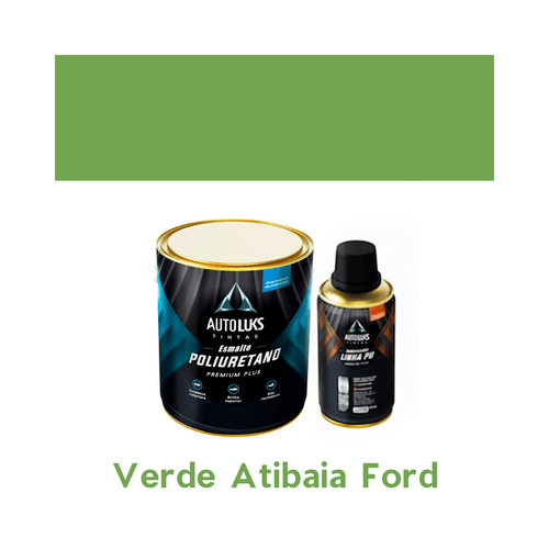 Tinta Automotiva Pu Verde Atibaia Ford 0,8L