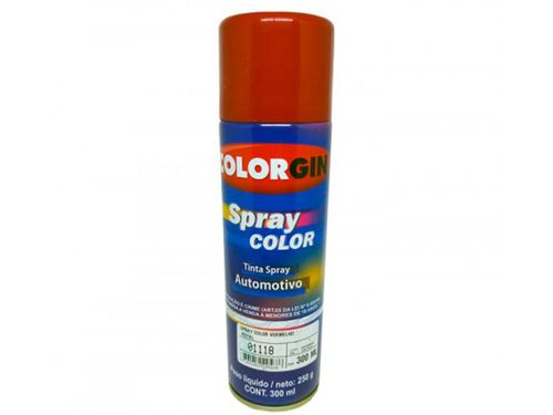 Spray Automotivo Vermelho Royal 300ml