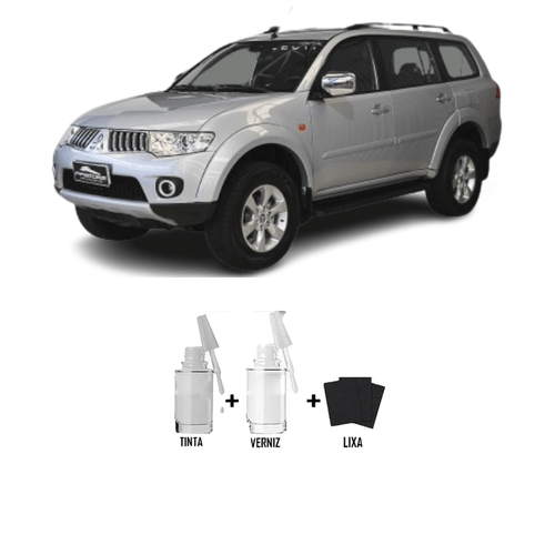 Tira Risco - Mitsubishi Prata Tecno + Verniz 15ml