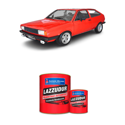 Tinta PU Vermelho Royal VW 0,9L