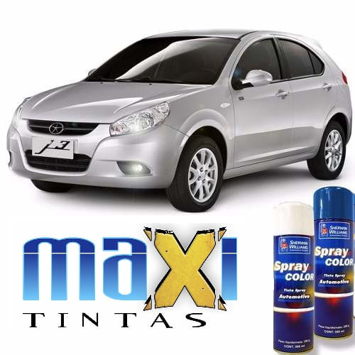 Spray Automotivo Prata Imperial + Spray Verniz 300ml