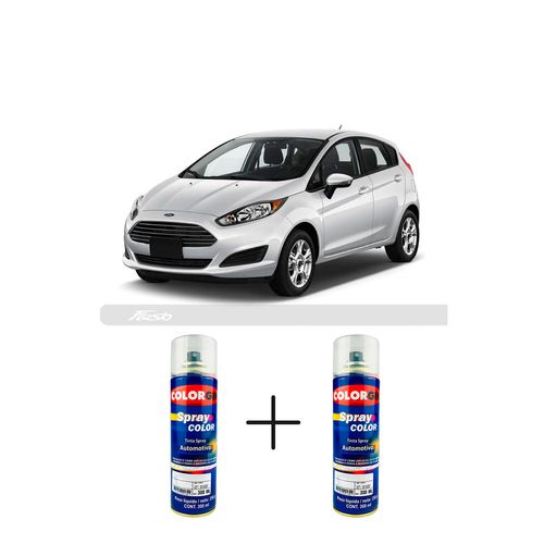 Spray Automotivo Prata Enseada + Spray Verniz 300ml