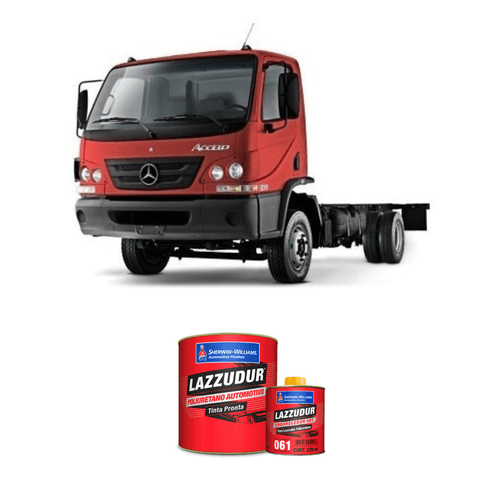 Tinta PU Vermelho 3530 Mercedes Benz 0,9L