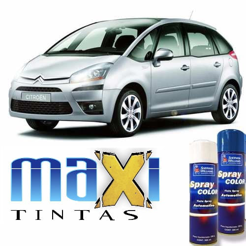 Spray Automotivo Gris Aluminium + Spray Verniz 300ml