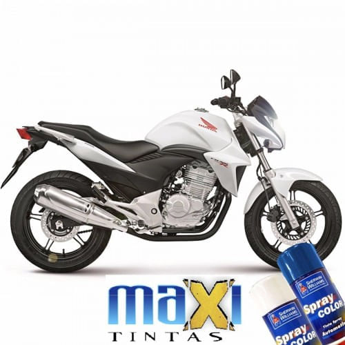 Spray Automotivo Branco Ross NH196 + Spray Verniz 300ml