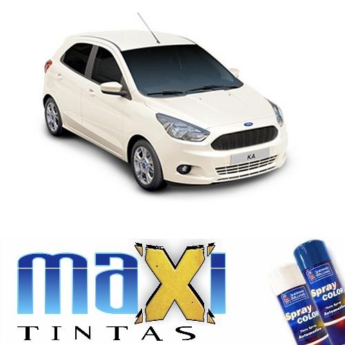 Spray Automotivo Branco Vanilla + Spray Verniz 300ml