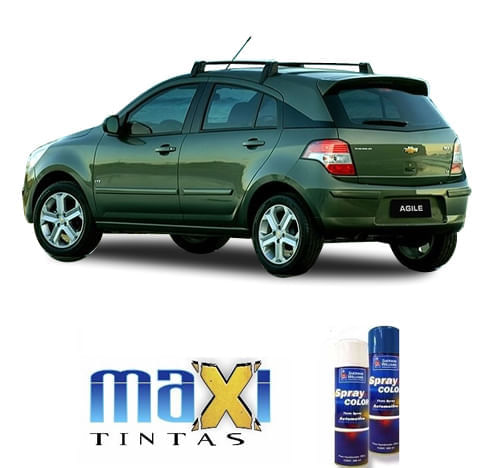 Spray Automotivo Verde Hera + Verniz Spray 300ml