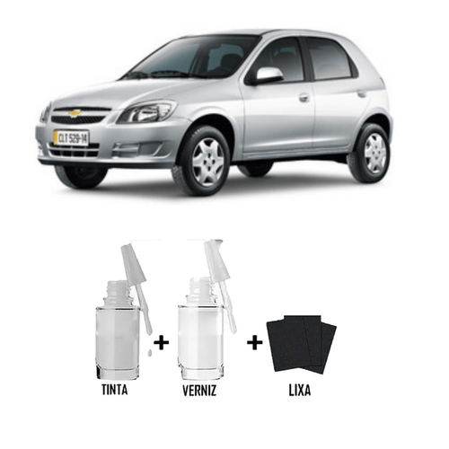 Tira Risco - GM Prata Polaris + Verniz 15ml