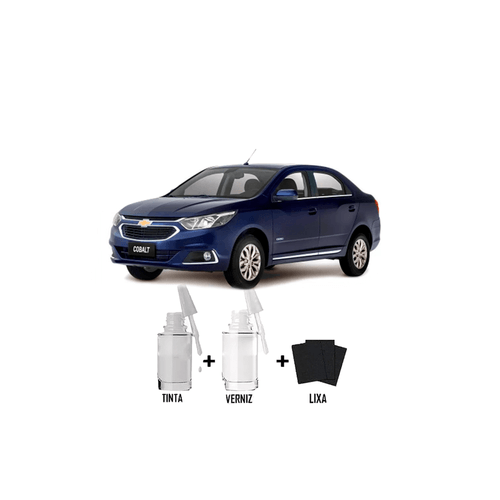 Tinta Tira Risco Automotivo Chevrolet Cobalt Blue Eyes Tmc
