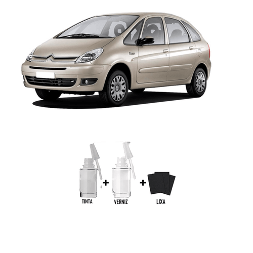 Tira Risco - Peugeot Cinza Cendre ETS + Verniz 15ml