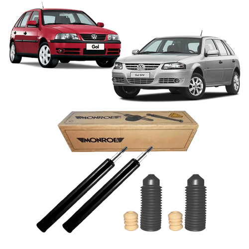 Par Amortecedor Dianteiro Gol G3 G4 1999 A 2014 + Kit Completo