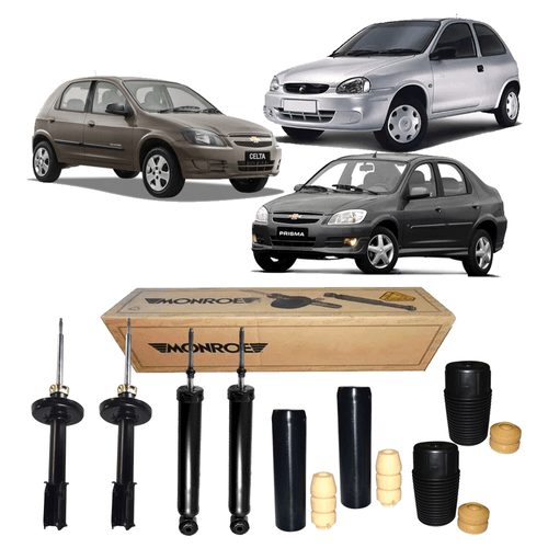 Kit 4  Amortecedor Corsa 1994 A 2002 + Kit Completo