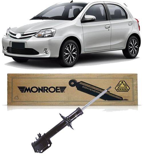 Amortecedor Dianteiro Toyota Etios 2012 A 2021