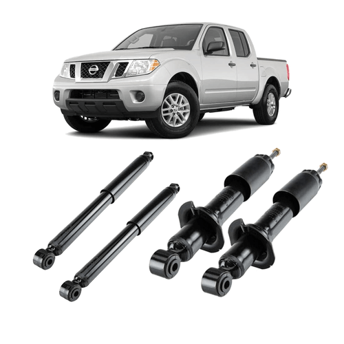 Kit 4 Amortecedores Nissan Frontier 4X2 2008 A 2016 + Kit