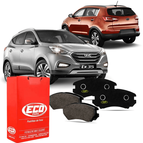 Pastilha De Freio Dianteira Do Carro Ix35 Carens Sportage