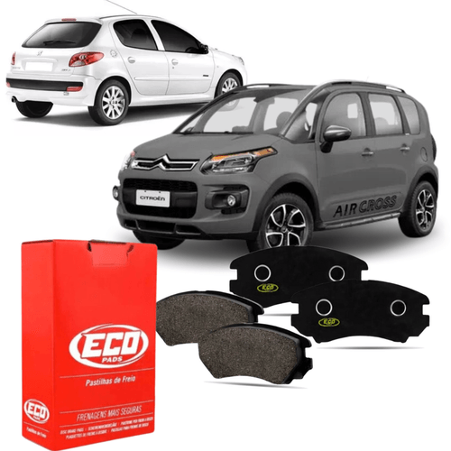 Pastilha Freio Dianteiro Stilo Aircross 307 1.6i 1.8 16v 2001 2012