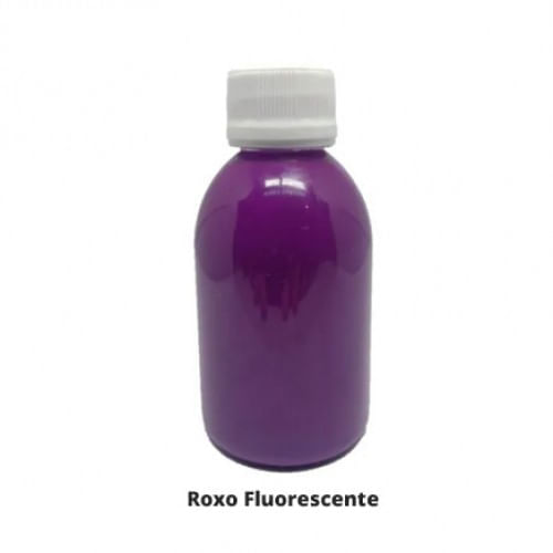 Tinta Automotiva Fluorescente Cores 100ml Aerografo