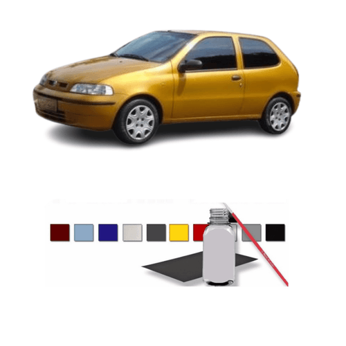 Tinta Tira Risco Retoque Auto Amarelo Ímola Fiat 100ml
