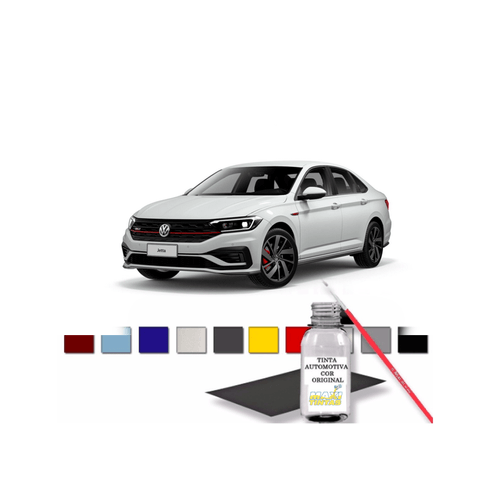 Tinta Tira Risco Retoque Auto Branco Puro VW 100ml