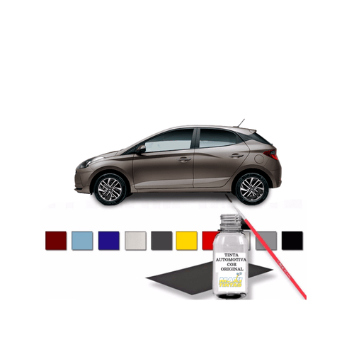 Tinta Tira Risco Retoque Auto Prata Sand Hyundai 100ml