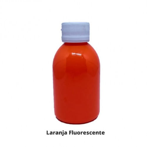 Tinta Automotiva Fluorescente Cores 100ml Aerografo