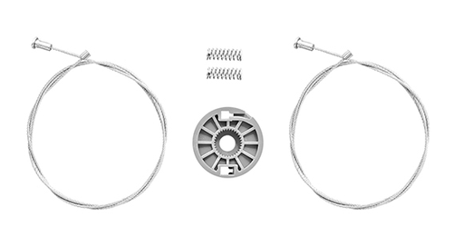 Kit Reparo para Máquina do Vidro Elétrico Agile Portas Traseiras RTX 0155 Rotax