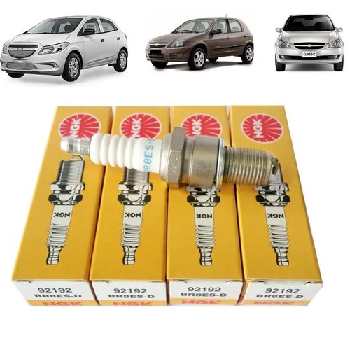 VELA DE IGNICAO ONIX PRISMA 2012 A 2019 JOY CELTA 2005 A 2016 CORSA 2005 A 2010 CLASSIC LS 2011 A 2016 1.0 NGK