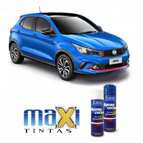 SPRAY AUTOMOTIVO AZUL PORTOFINO + SPRAY VERNIZ 300ML
