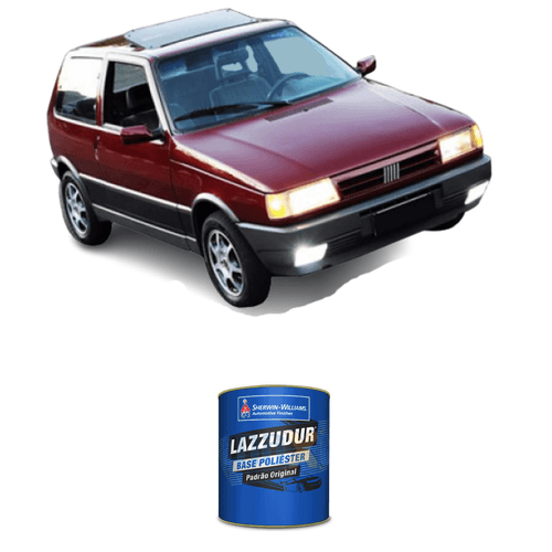 Tinta Poliéster Vermelho Perol 156 FIAT 0,9L