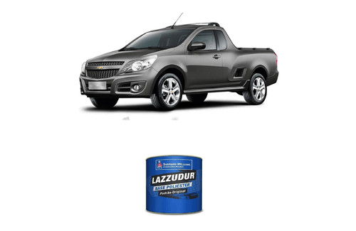 TINTA POLIÉSTER CINZA GRAPHITE MET GM WA139X 0,9L