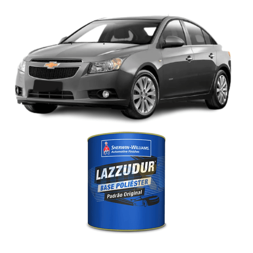 Tinta Poliéster Cinza Spectrus Met 2012 WA763U GM 0,9L