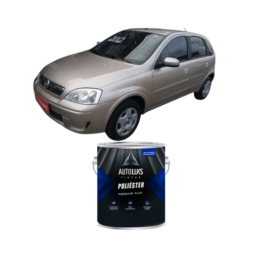 TINTA POLIESTER BEGE NEVADA MET GM 0,9L Autoluks