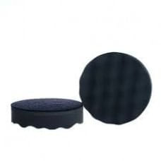 Boina De Espuma Ondulada com Velcro 5 Polegadas Preta Lazzuril