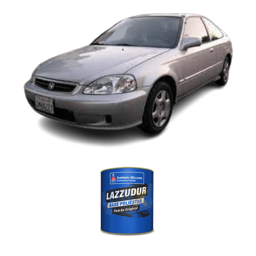 Tinta Poliéster Prata Metalico NH583 Honda 0,9L