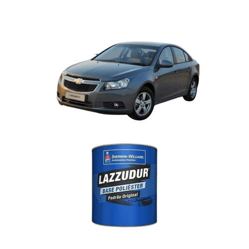 Tinta Poliéster Cinza Rusk Metálico GM 0,9L