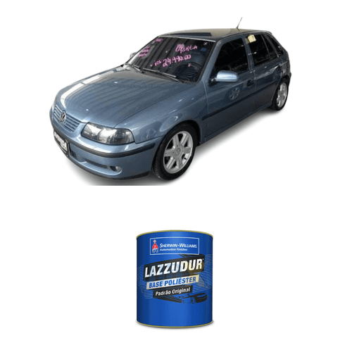 Tinta Poliester Cinza Titanio Metálico VW LI7X/3Z3Z 0,9L