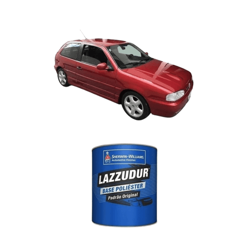 Tinta Poliester Vermelho Real Perol L5073 VW 0,9L