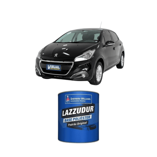 Tinta Poliéster Preto Onix Lisa Peugeot EXY 0,9L