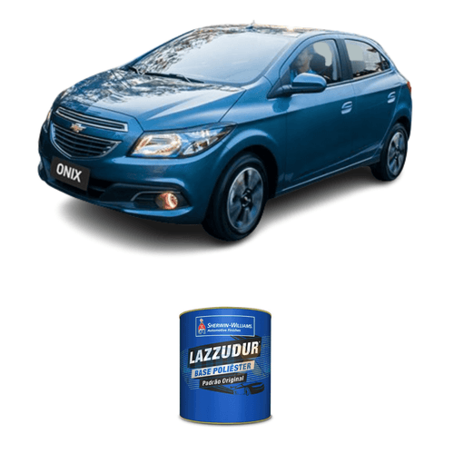 Tinta Poliéster Azul Sky Met GM WA307X 0,9L