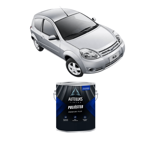 Tinta Poliester Prata Geada FORD 0,9L Autoluks
