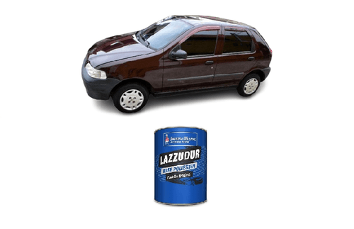 Tinta Poliéster Vermelho Firenze Perol FIAT 0,9L