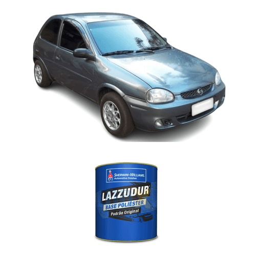 Tinta Poliéster - GM Cinza Nobre Metálico - 0,9L