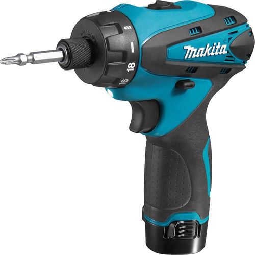 Parafusadeira Furadeira 220V Com 2 Baterias e Carregador e Maleta - Makita - DF030DWE